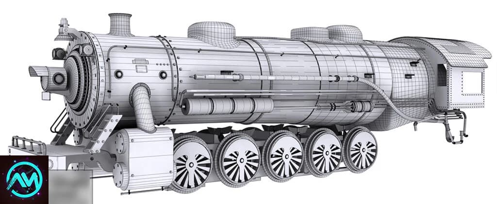 Secondary locomotive artwork from ArtStation